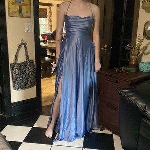 BLUE PROM DRESS